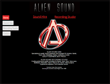 Tablet Screenshot of aliensound.com.au